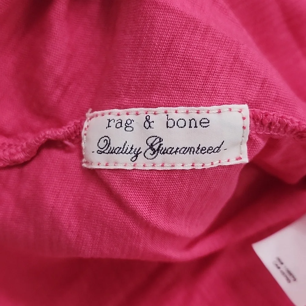 Rag & Bone pink pocket tee - Picture 5 of 6